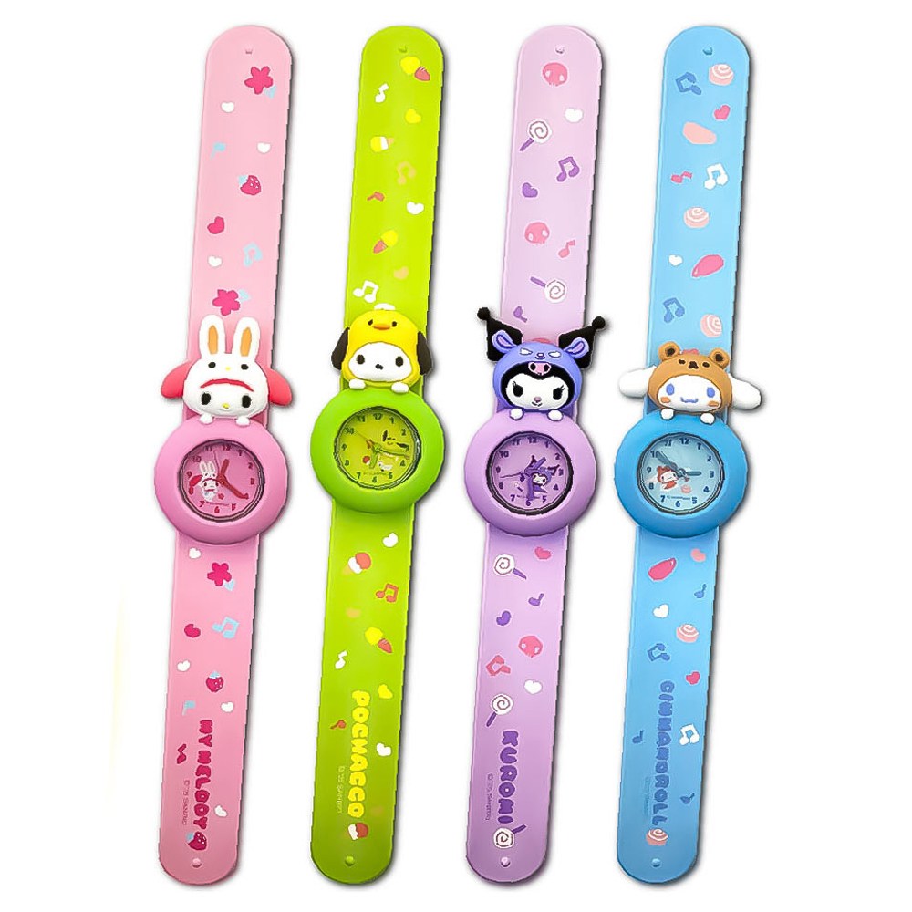 산리오 캐릭터 원터치 피규어 워치, 4P(중복없음) 43,500원