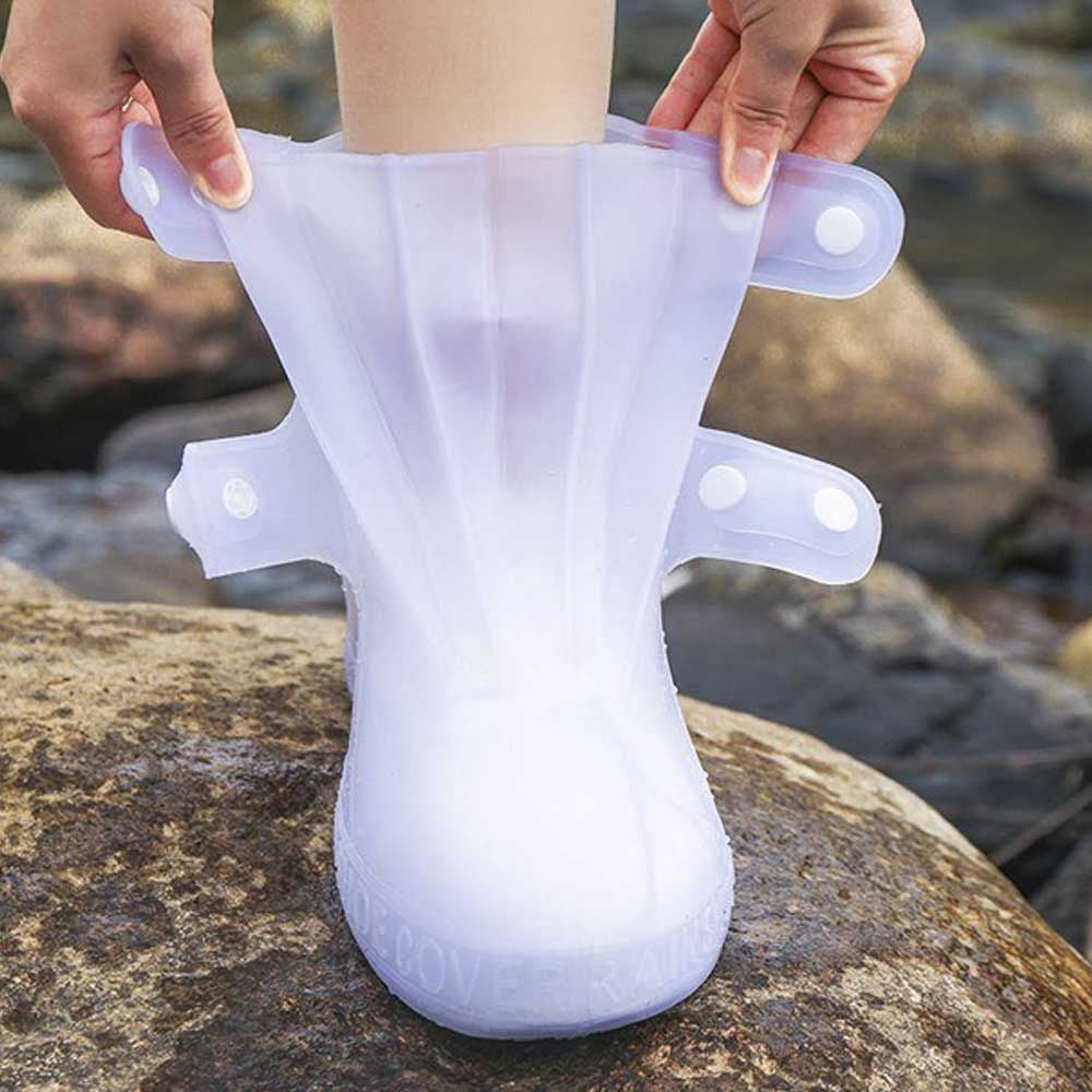 BrtWM 장마대비 운동화덮개 아웃도어 신발보호커버 실리콘 똑딱이 신발 방수커버 14,210원