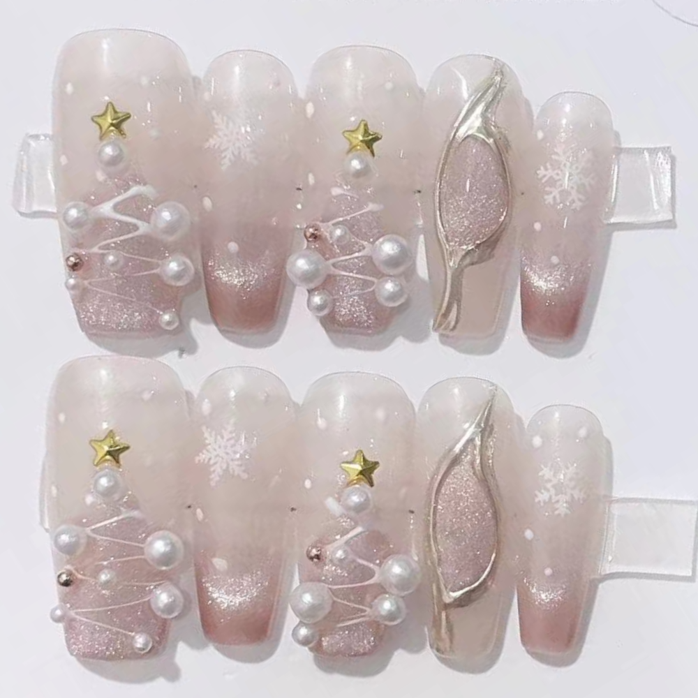 ins 크리스마스 특집수제 네일팁 NT0172 19,850원