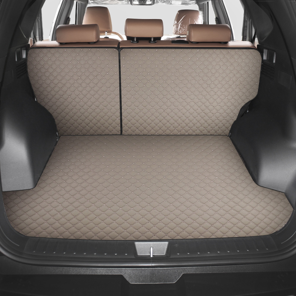 지엠지모터스 퀼팅가죽 차박 트렁크매트 풀세트, 현대 투싼NX4 하이브리드 (2020년~), 코튼베이지 67,300원