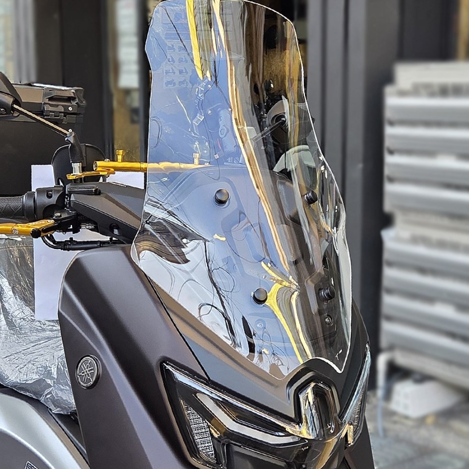 25년-26년 야마하 엔맥스125 60cm 미들 윈드스크린 바람막이, 1개 75,000원