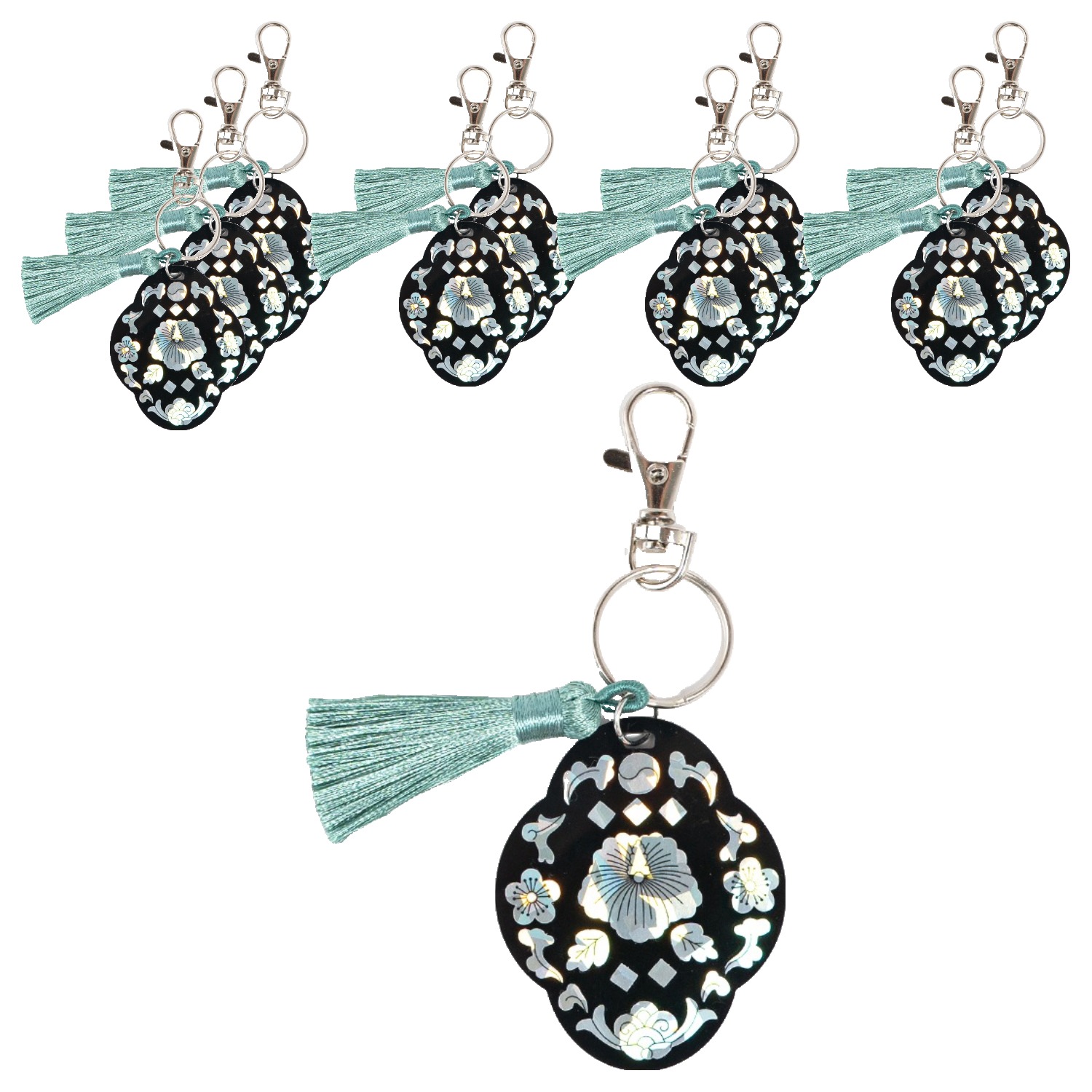 민화샵 자개 스티커 키링 무궁화 S240021D 24,450원