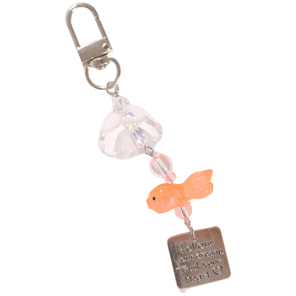 헬스와미 2개 4개 예쁜 후우링 물고기 비즈 키링 키홀더 열쇠고리 10,900원