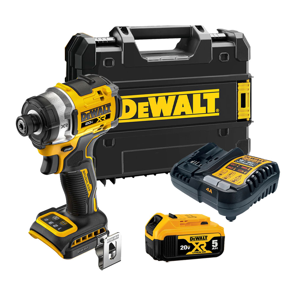 디월트 DCF860P1A 충전 임팩 드릴 20V 5.0Ah 배터리 1개 세트, 1개 331,570원