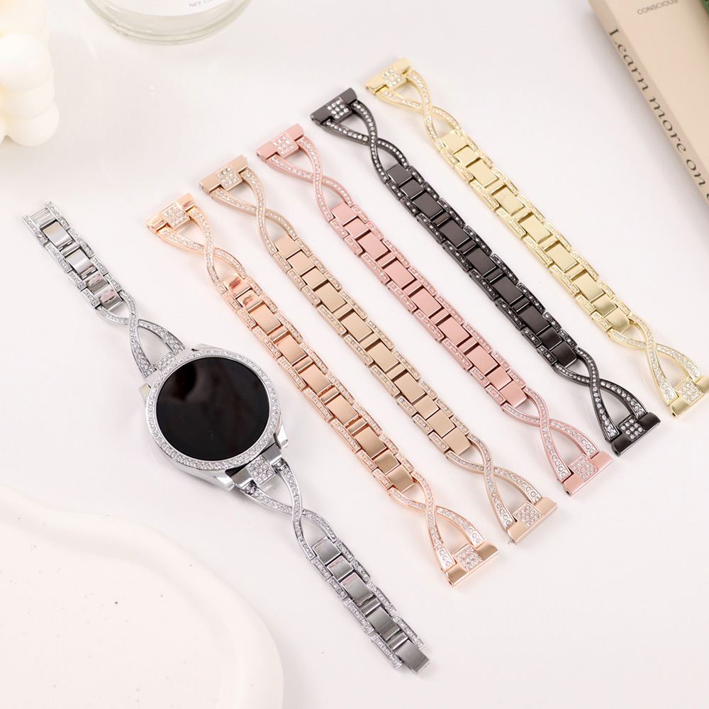 오르몽트 (큐빅세트) 갤럭시워치7 6 5 4 호환 큐빅 스트랩 (커버+스트랩) 메탈 갤럭시워치스트랩 시계줄 줄질 21,900원