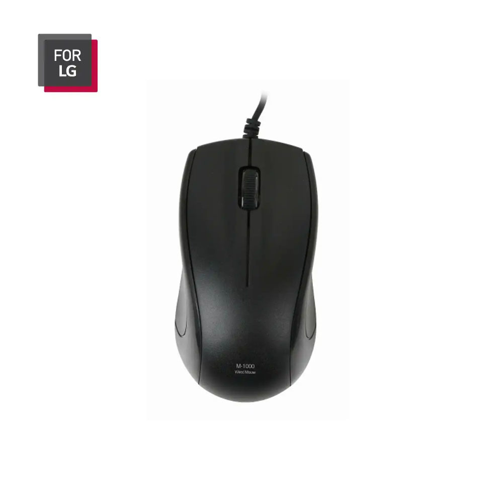 LG USB 유선 마우스 M-1000 블랙 1000DPI 엘지마우스 LG마우스 3버튼 보급형rul-155 9,420원