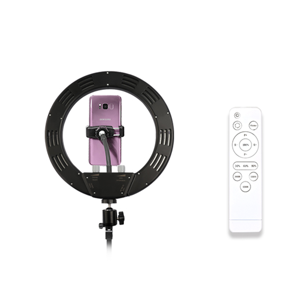 대한 유튜브 1인 개인 방송 인물 제품 사진 촬영 조명 링라이트, DH-U250(블랙), 1개 37,600원