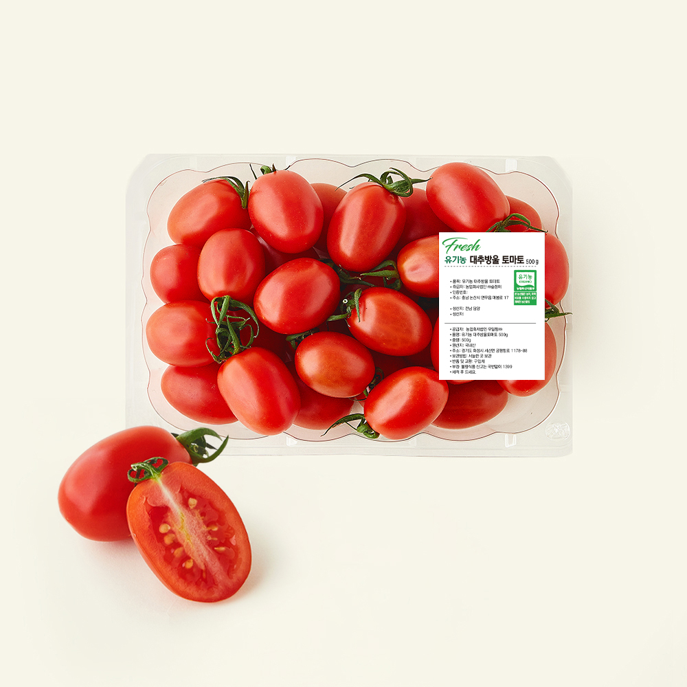 [로켓프레시] 유기농 인증 대추방울 토마토 7,680원