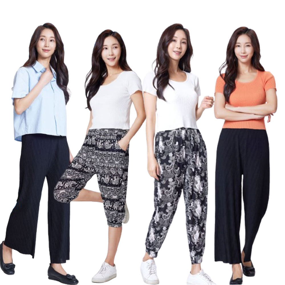 BNS 쿨 플리츠 팬츠 9부 7부 여름 냉장고바지 냉감바지 54,800원