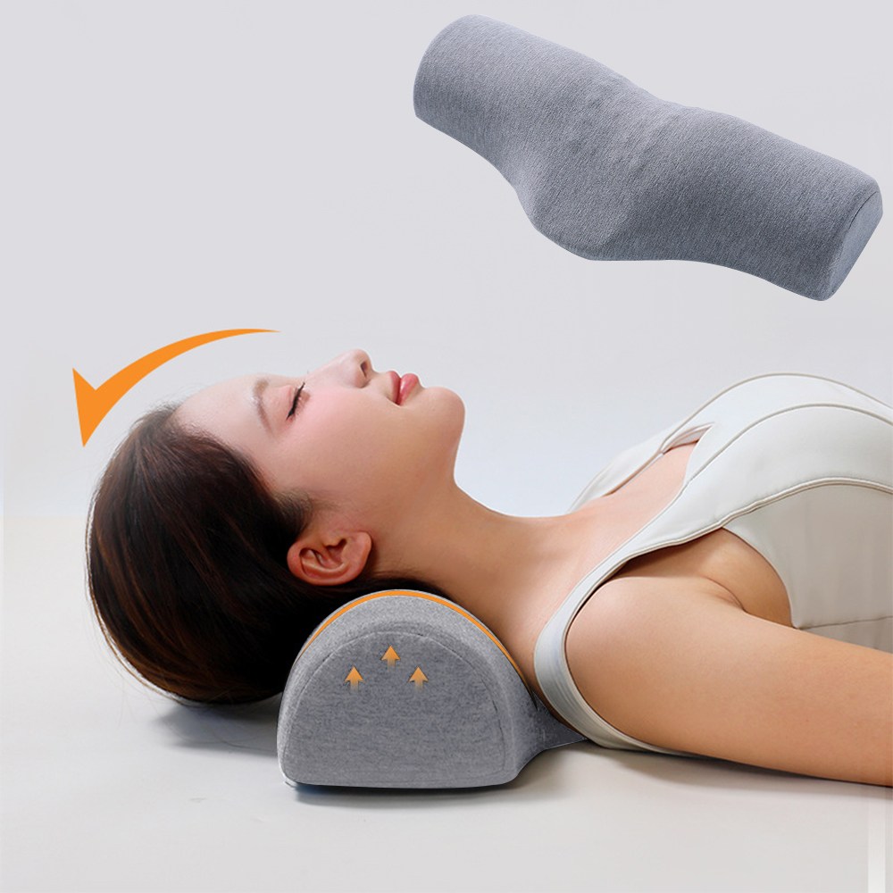 Jeernare 수면 경추베개 목편한 목베개 잠 잘오는 메모리폼 베개, 1개, 연그레이 24,900원