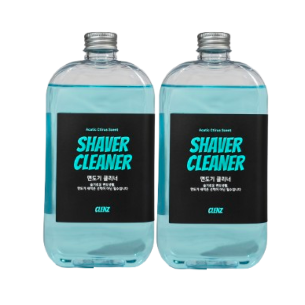 클렌즈 면도기 세정액 면도기 클리너 면도날 세척 (전 브랜드 사용) 12,500원