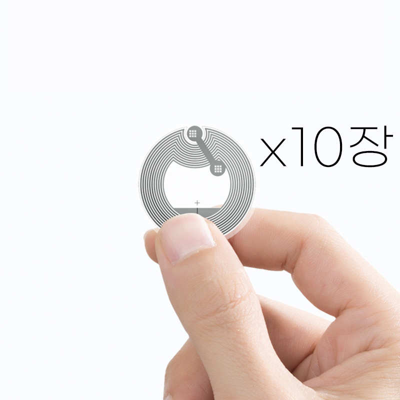 느낌상점 NFC 스티커 10p 태크 카드 칩 NTAG 215 디지털 전자 명함 제작 NFCTAG 5,940원