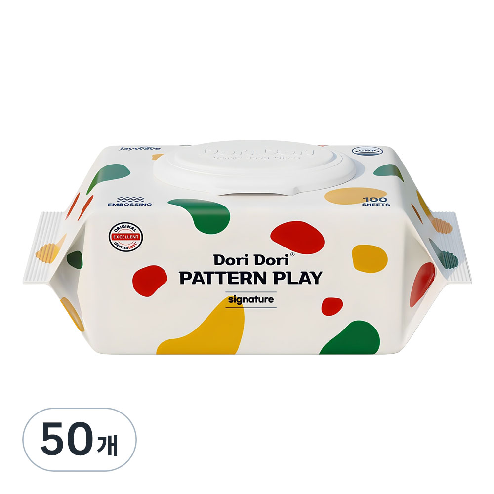 도리도리 패턴플레이 시그니처 아기물티슈 캡형 48,960원