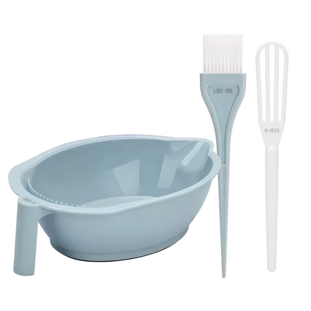 루시피 셀프 헤어 뿌리 염색 도구 3종 세트 민트 (염색볼+염색솔+스파츌라) 5,900원