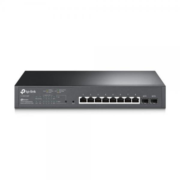 TL-SG2210MP 스위칭허브 티피링크 10 포트 PoE+8P 2SFP 150W  스마트스위치 1000기가비트 PoE+30W  8포트 랙마운트지원 QoS 289,000원