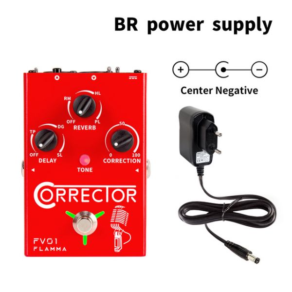 앰프 마이크 프로세서 지연 피치 스톰박스 효과 기타용 리버브 포함 FLAMMA 효과 FV01 보정 보컬 219,100원