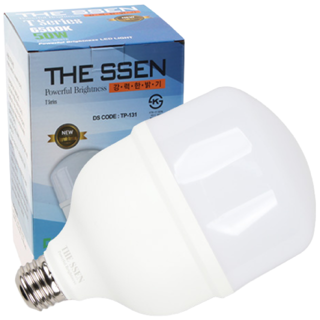 더쎈 LED 하이벌브 전구 SSEN 민무늬 50W E26 21,140원