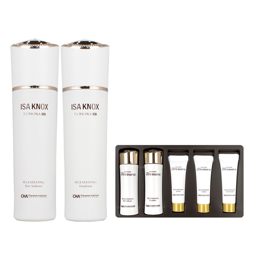 이자녹스 테르비나 어드밴스드 리제너레이팅 스킨/로션/2종세트 +사은품증정, 1개 141,900원