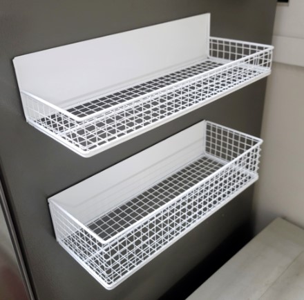 해피무드 다용도 초강력 철제 자석선반 2단 세트 18,900원