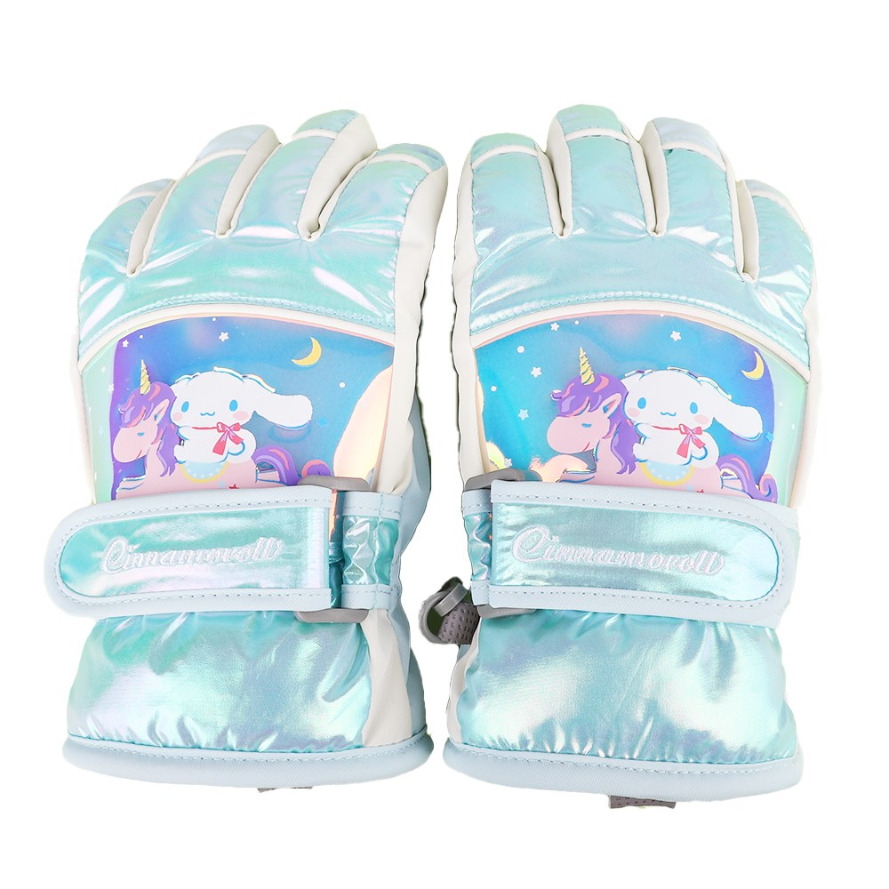 산리오 시나모롤 아동스키장갑 어린이 초등 키즈 방한 눈썰매 스노우보드 생활방수 겨울 패딩 두꺼운 따뜻한 겨울용 손가락 장갑 조카 크리스마스 선물 15,900원