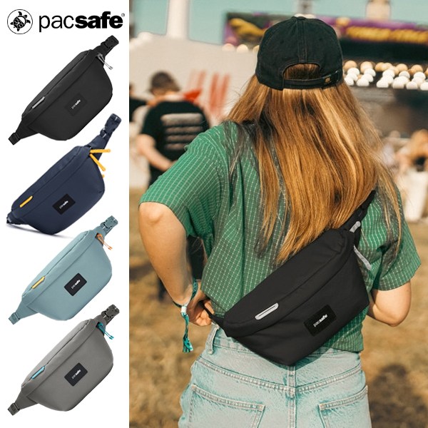 팩세이프 GO 슬링백 크로스백 / PACSAFE 고 슬링 도난방지 가방 슬링팩 해외 유럽여행 등산 힙색 RFID차단, 현재가 81,000원