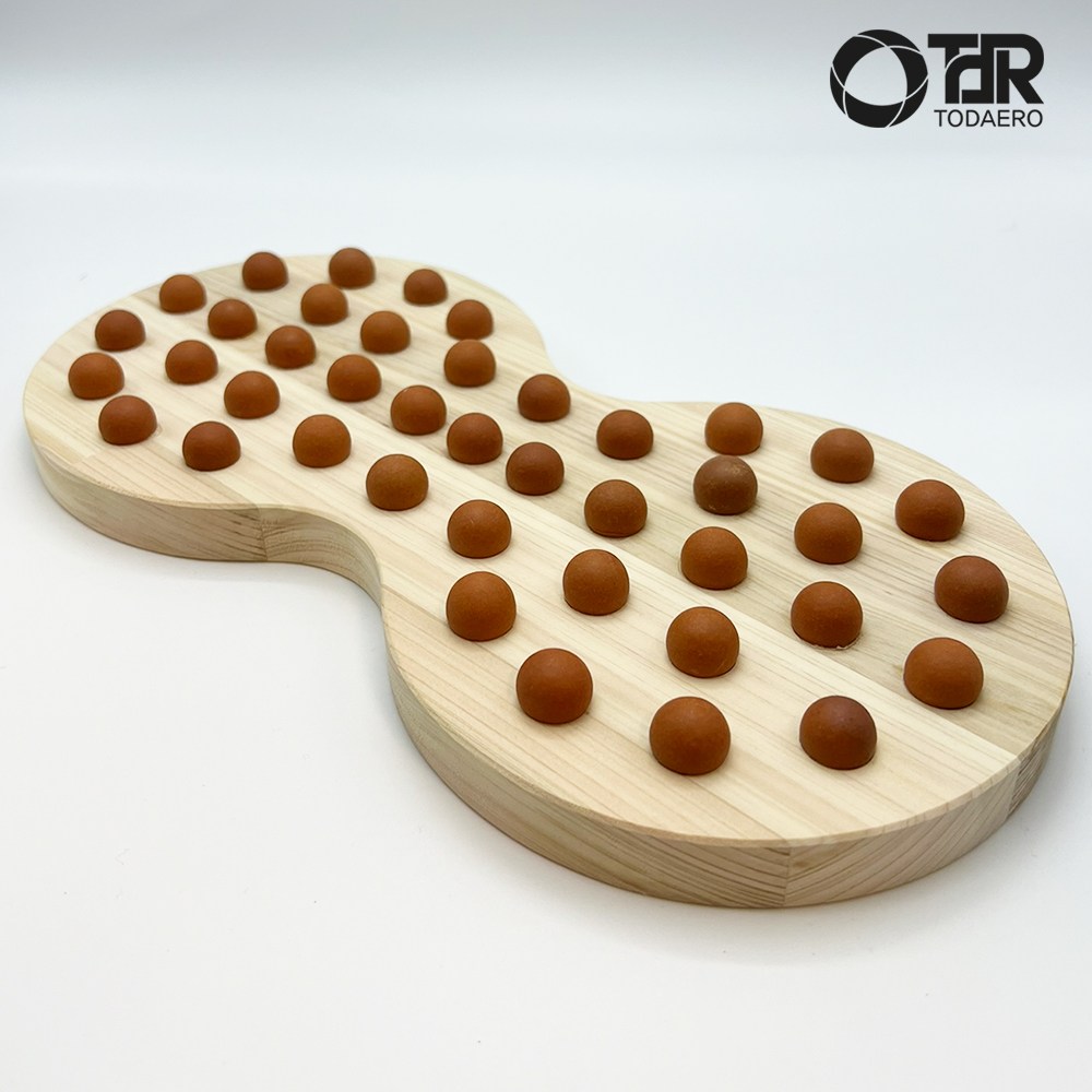 [무배]토대로 편백나무 황토볼 발지압기, 땅콩지압기, 황토지압기, 어싱, 황토볼지압기,원적외선,맨발걷기 53,940원