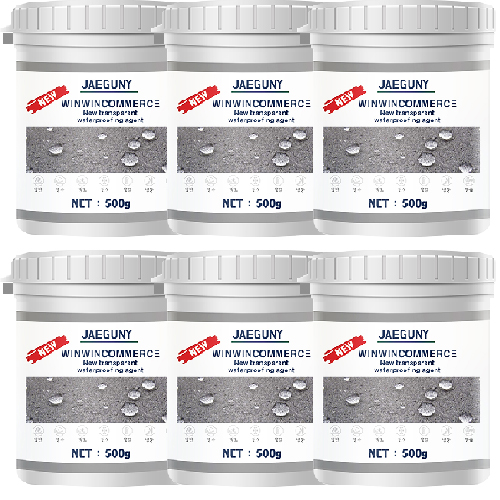 윈윈커머스 투명 방수제 500G, 6개, 현재가 50,920원