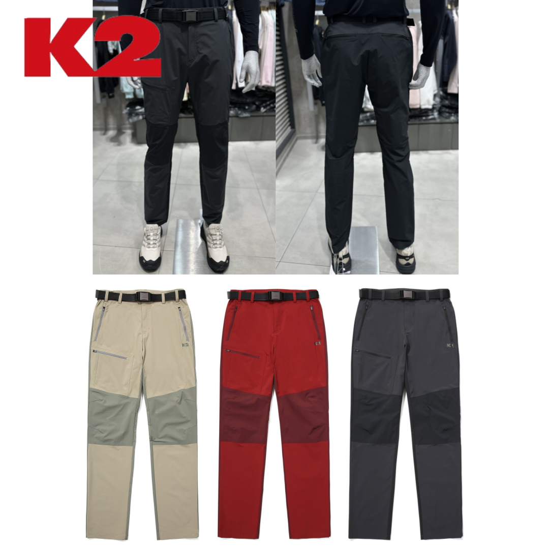 <국내정품> K2 남자 등산 팬츠 데일리 아웃도어 기능성 포켓 밴딩 마운틴 캠핑 바지 94,000원