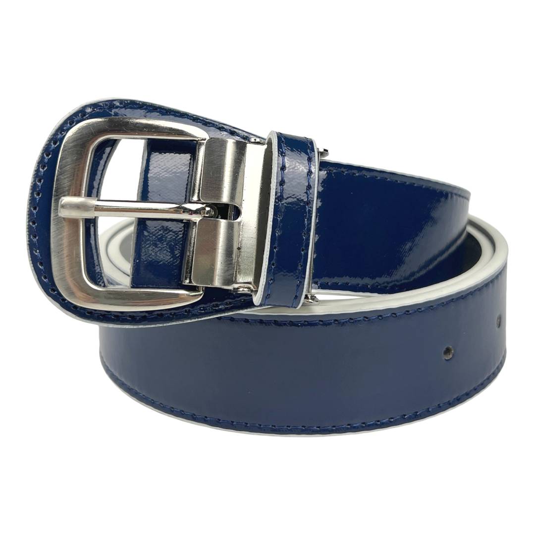 야구벨트 유광 에나멜 스포츠벨트 성인 유소년 유니폼 선수용, 1개, 네이비 7,990원