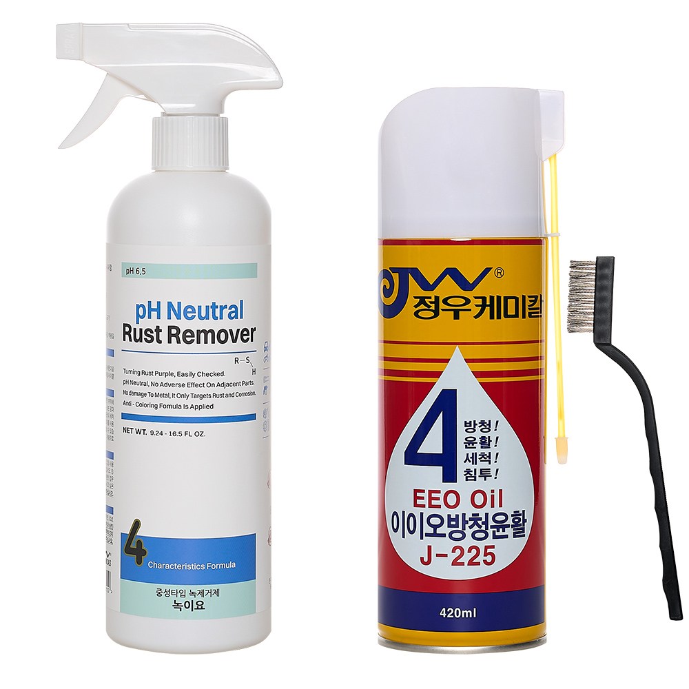 녹이요 정우케미칼 녹제거제 스텐 철 금속 부식 녹물 녹슨거 녹제거 방법 20,390원