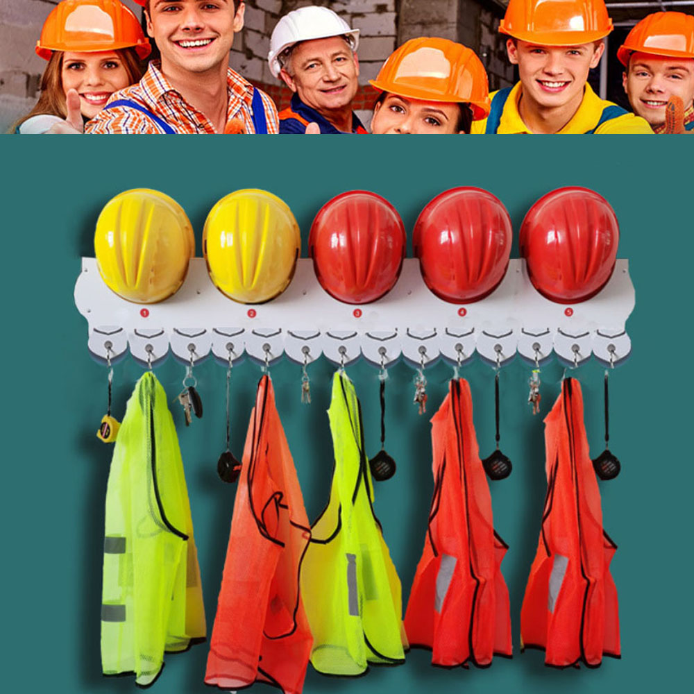 국내발송 지지샵 안전모 보관함 거치대 헬멧 걸이대, 1세트, 안전모 거치대 69,500원