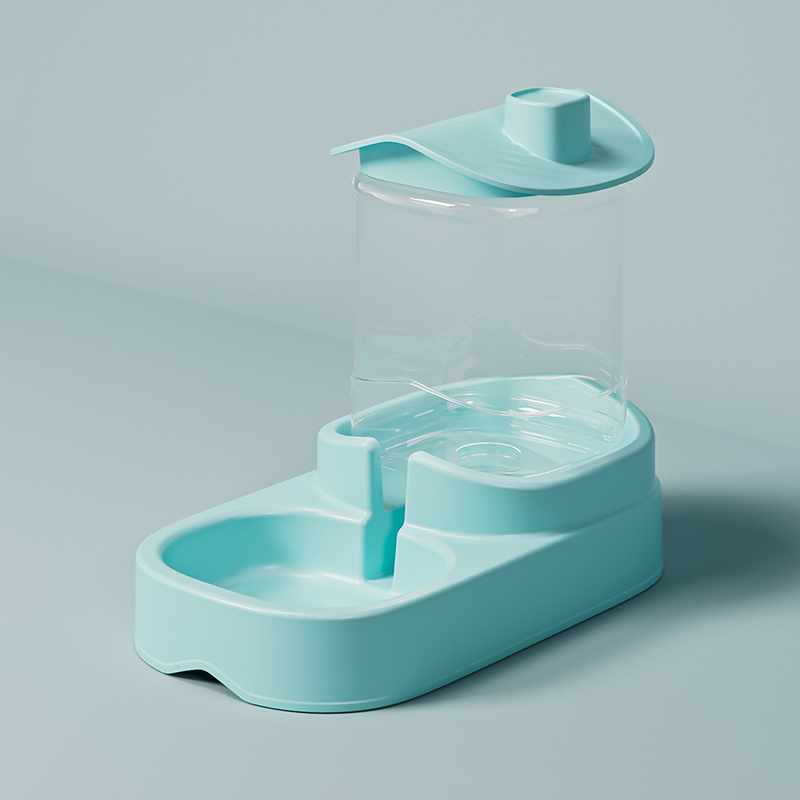 파스텔펫 반려동물 빌리지 반자동 급수기 15.5 x 27.5 x 22.5 cm 8,600원