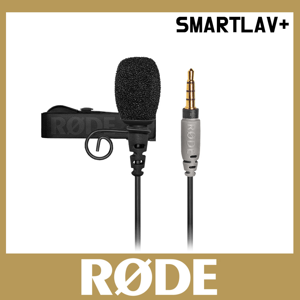 [공식수입품] RODE Smartlav+ 로데 스마트라브 유튜브 방송용 휴대용 로드 핀 마이크 110,000원