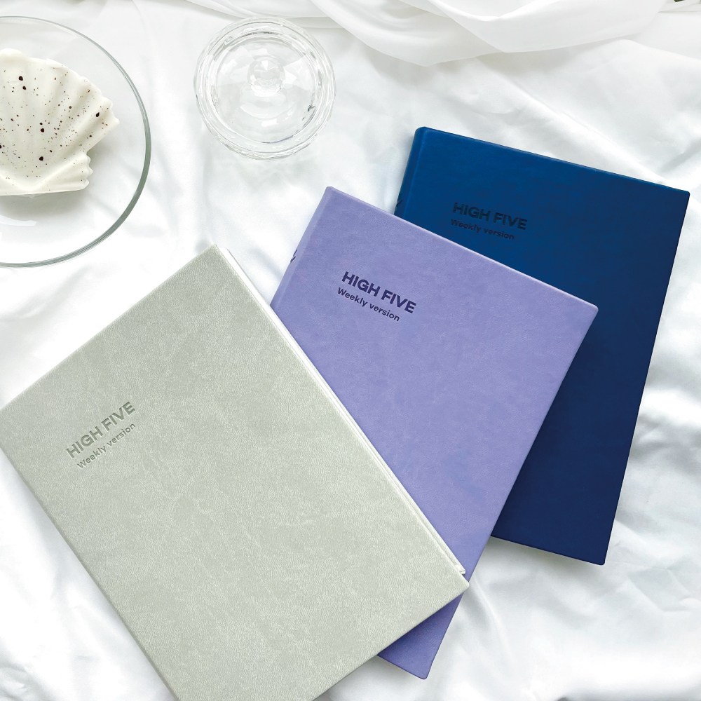 [갓생 플래너] 하이파이브 위클리 주간 플래너 스케쥴러 다이어리 - 반기형, 진블루, 1개 35,800원