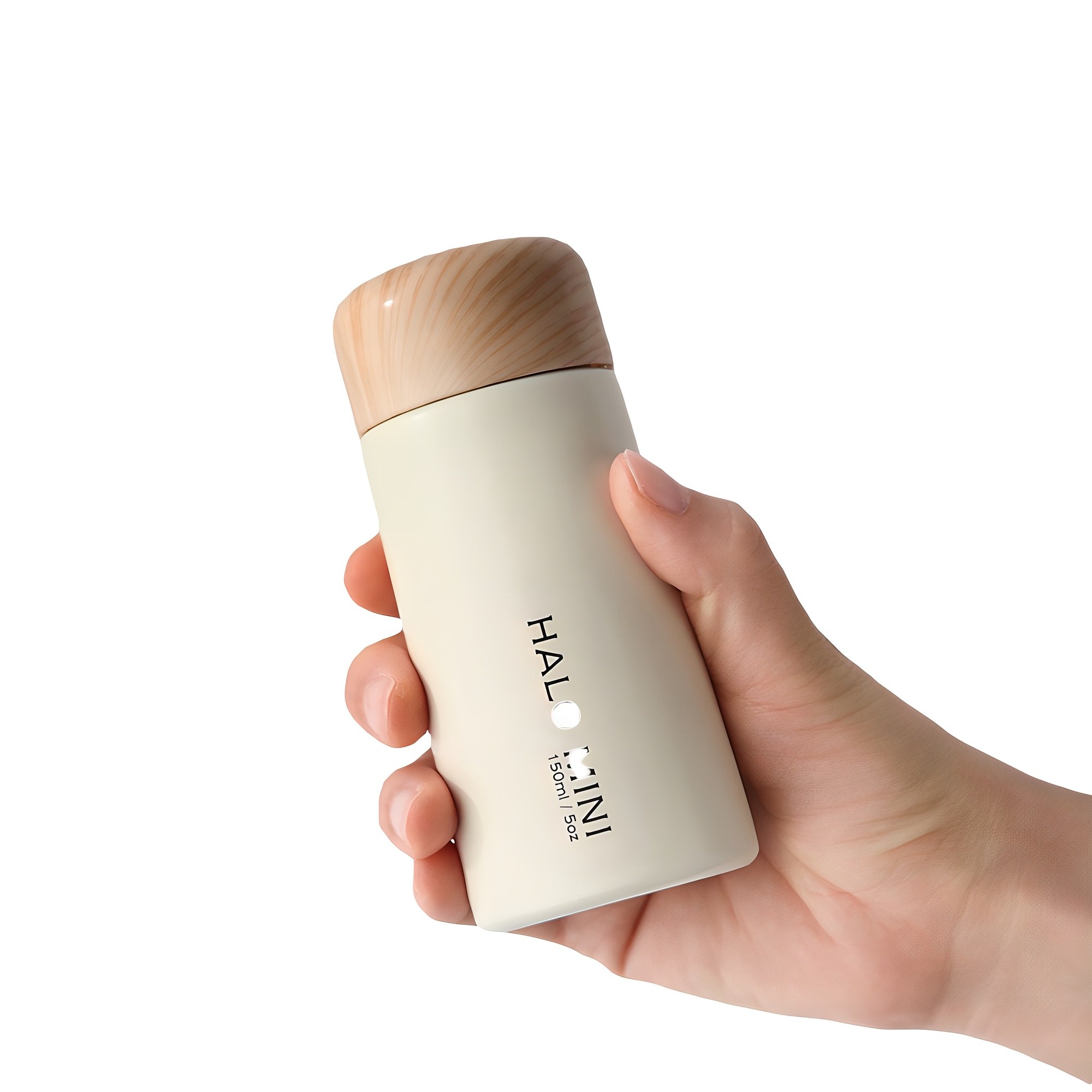 르리에 할로 미니 보온보냉병, 화이트, 150ml, 1개 7,500원