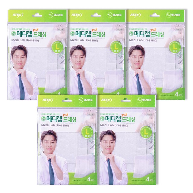 아텍스 메디랩 드레싱 멸균거즈밴드 화이트 4p 11,480원