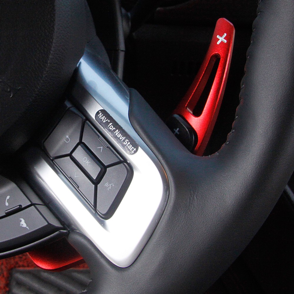 포드 머스탱 패들쉬프트 쿠페 컨버터블 기어 확장킷 몰딩 호환 용품, 머스탱 패들쉬프트 (레드) 40,740원