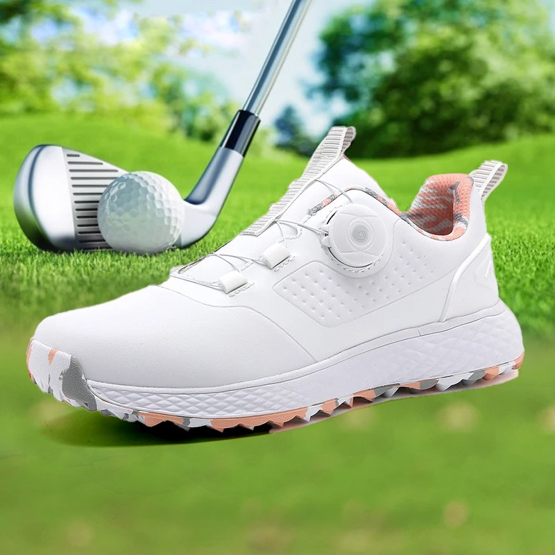 JUN ZUN 보아 다이얼 스파이크리스 여성 남성골프화 방수 미끄럼방지 경량 발편한 아웃도어 훈련 운동화 63,900원