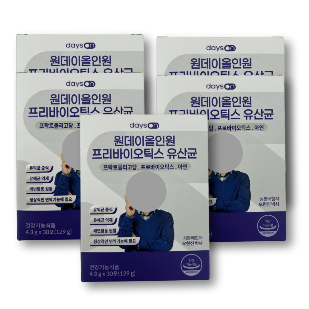 데이즈온 원데이 프리바이오틱스 FOS 유산균 프락토올리고당 프로바이오틱스 비피더스균 프로 프리 바이오스틱 119,800원