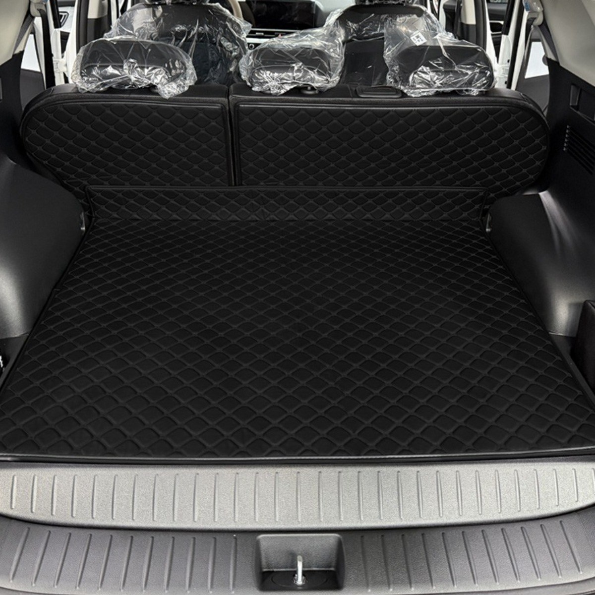 더뉴 스포티지 NQ5 페이스리프트 (2025~2026) 프리미엄 퀄팅 트렁크매트, 블랙+블랙(실), 가솔린 79,000원