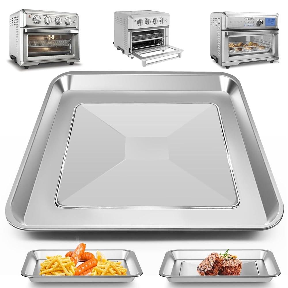 GWBSXM Cuisinart TOA-60 TOA-65 TOA-70 토스터 에어 프라이어 컨벡션 오븐용 바스켓 트레이 교체품, 30.8 x 27.9cm(12.4 11인치) 메시 35,600원