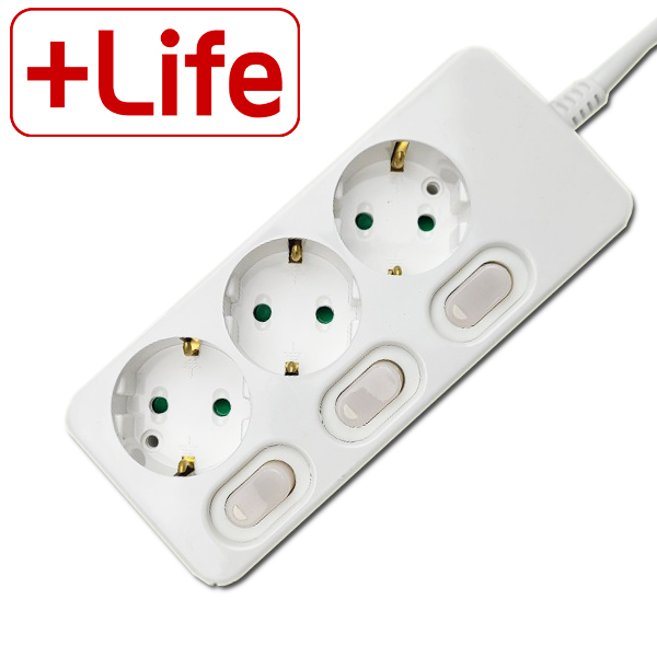 신성전기 3구 멀티탭 개별스위치형 5m 10,950원