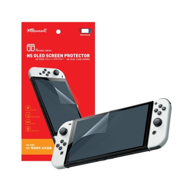 (GAMMAC) 겜맥 닌텐도 스위치 OLED 스크린 프로텍터 보호필름 1,900원
