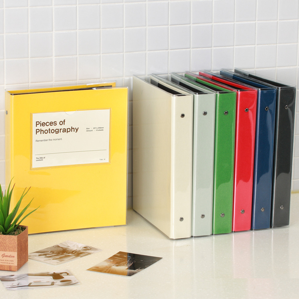 굿앤윌 바인더 접착식 포토앨범 대형 사진앨범, 50페이지 16,500원