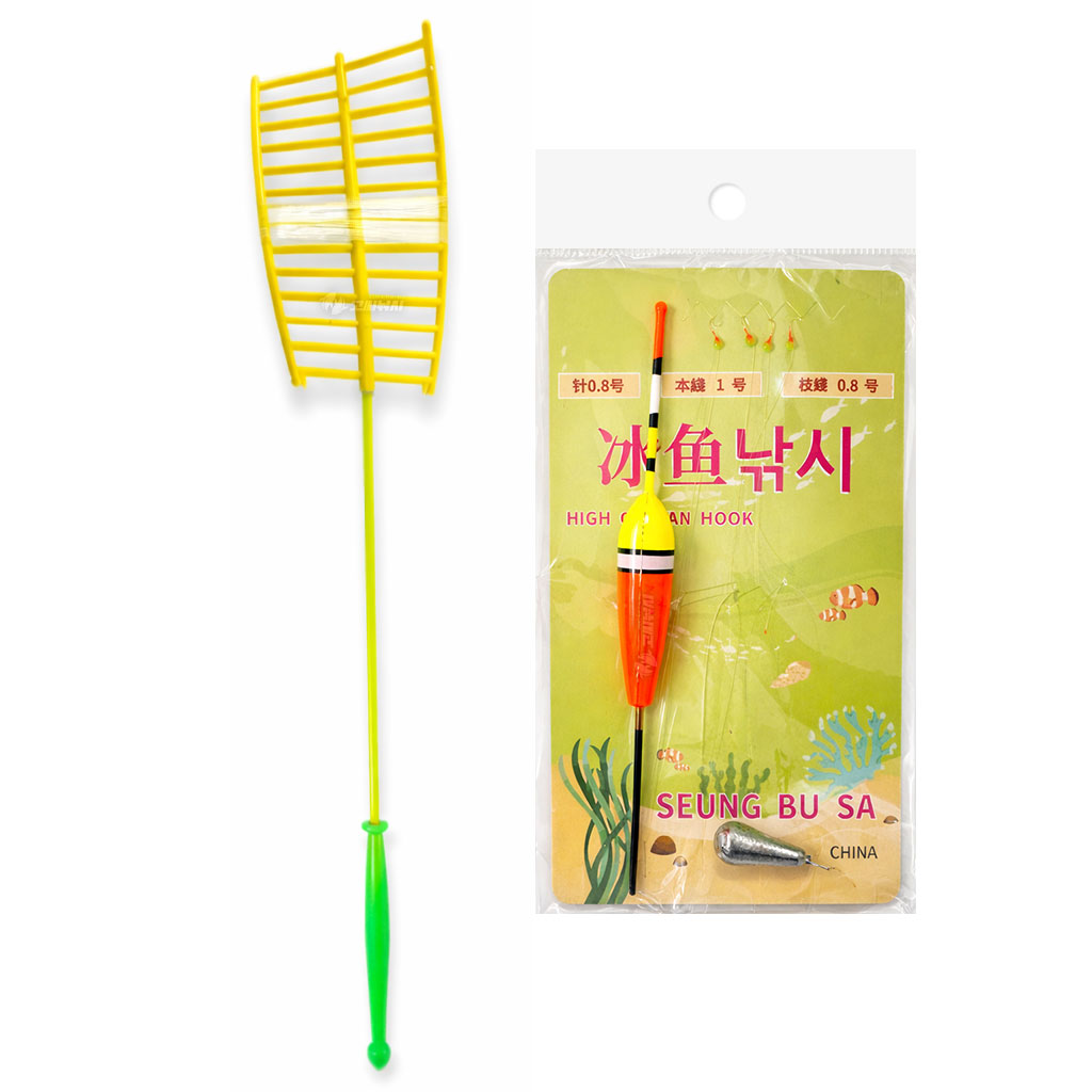 숏타입 견지대 빙어 채비 세트 얼음 겨울 축제 5,900원