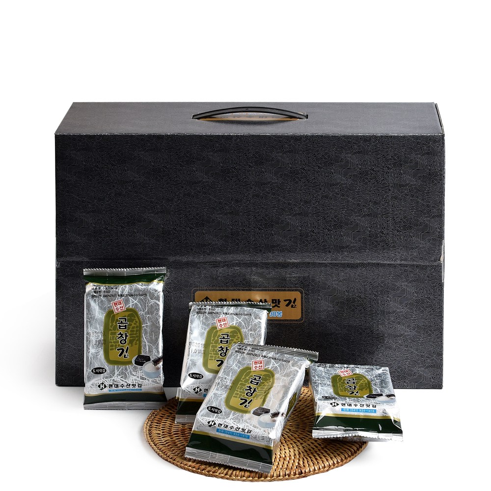 현대수산맛김 보령 대천김 곱창 도시락김, 5g, 50개 34,150원