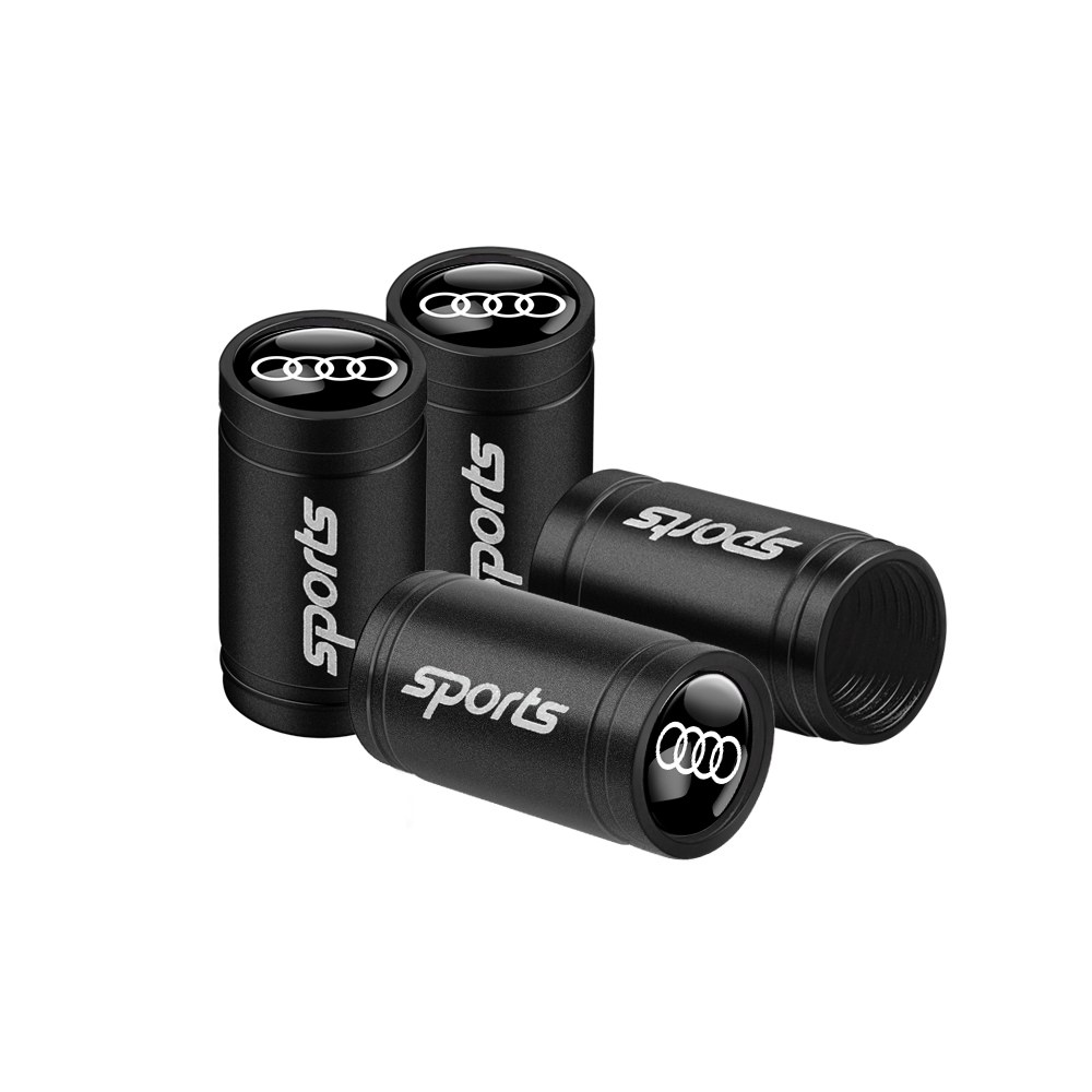 4Pcs 3D 알루미늄 합금 자동차 바퀴 타이어 공기 밸브 먼지 캡 림 액세서리 아우디 Sline A1 A2 A3 A4 A4L A5 RS RS3 RS4 S1 S2 S3 11,900원