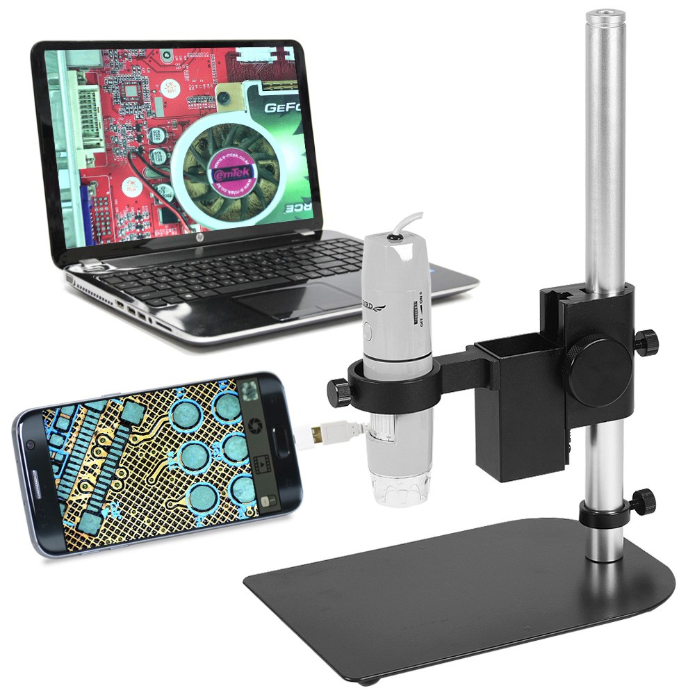 디지버드 USB 디지털 현미경 MSP-8000 + 전용 상하조정 스탠드 297,000원