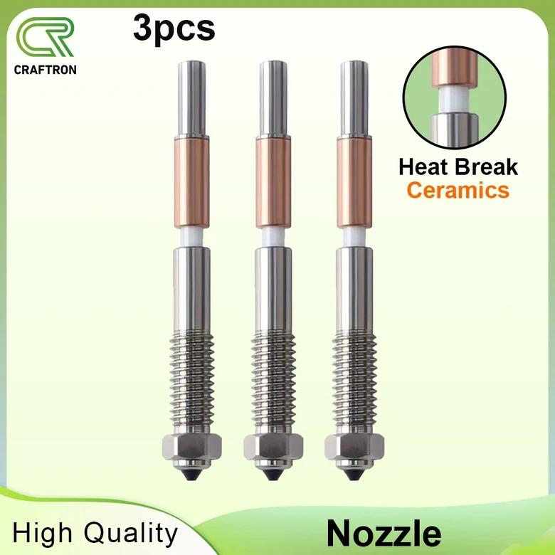 QIDI Plus4용 세라믹 절연 통합 디자인의 바이메탈 노즐 빠른 제거 37,300원