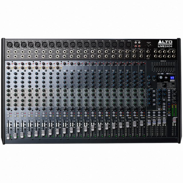 ALTO 알토 LIVE2404 아날로그 오디오 믹서 24채널 [정품] (당일배송) 1,926,000원